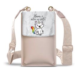 Minibag mit Gurtband Weiss