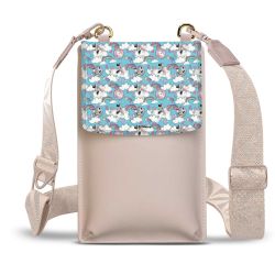 Minibag mit Gurtband Weiss