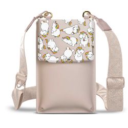 Minibag mit Gurtband Weiss