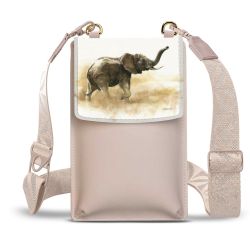 Minibag mit Gurtband Weiss