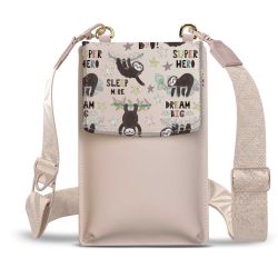 Minibag mit Gurtband Weiss