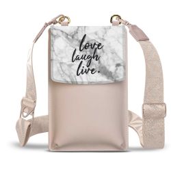 Minibag mit Gurtband Weiss