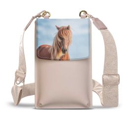 Minibag mit Gurtband Weiss