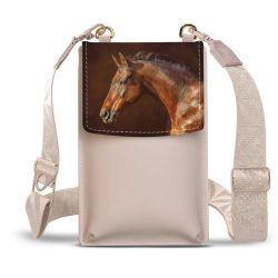 Minibag mit Gurtband Weiss