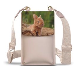 Minibag mit Gurtband Weiss