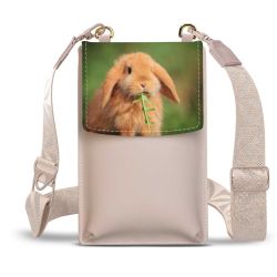 Minibag mit Gurtband Weiss