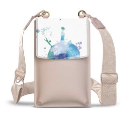 Minibag mit Gurtband Weiss