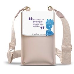 Minibag mit Gurtband Weiss