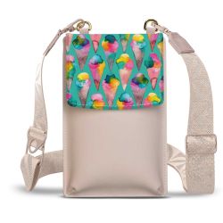 Minibag mit Gurtband Weiss