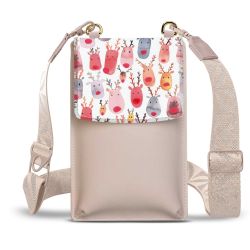 Minibag mit Gurtband Weiss