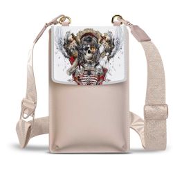 Minibag mit Gurtband Weiss