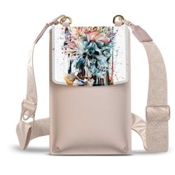 Minibag mit Gurtband Weiss