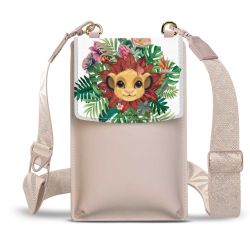 Minibag mit Gurtband Weiss