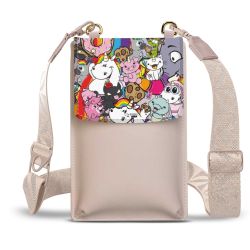 Minibag mit Gurtband Weiss