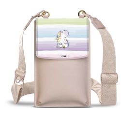 Minibag mit Gurtband Weiss