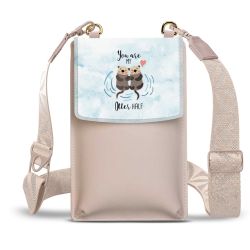 Minibag mit Gurtband Weiss