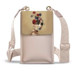Minibag mit Gurtband Weiss
