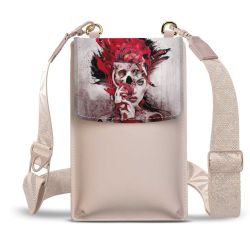 Minibag mit Gurtband Weiss