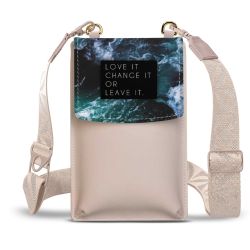 Minibag mit Gurtband Weiss