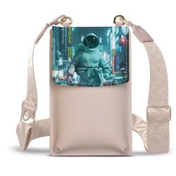 Minibag mit Gurtband Weiss