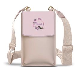 Minibag mit Gurtband Weiss
