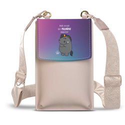 Minibag mit Gurtband Weiss