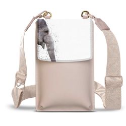 Minibag mit Gurtband Weiss