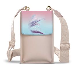 Minibag mit Gurtband Weiss