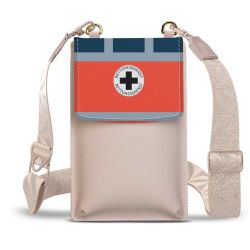 Minibag mit Gurtband Weiss
