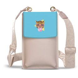 Minibag mit Gurtband Weiss
