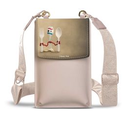 Minibag mit Gurtband Weiss