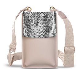 Minibag mit Gurtband Weiss