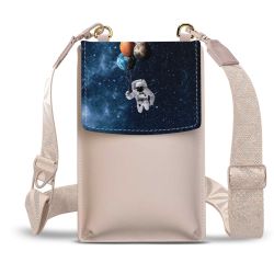 Minibag mit Gurtband Weiss