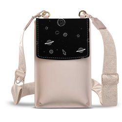 Minibag mit Gurtband Weiss