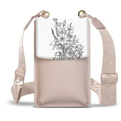 Minibag mit Gurtband Weiss