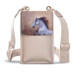 Minibag mit Gurtband Weiss