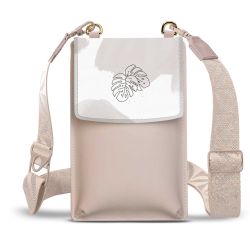 Minibag mit Gurtband Weiss