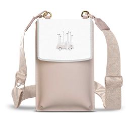 Minibag mit Gurtband Weiss
