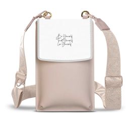 Minibag mit Gurtband Weiss