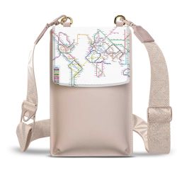 Minibag mit Gurtband Weiss