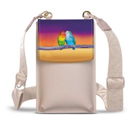 Minibag mit Gurtband Weiss