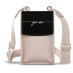 Minibag mit Gurtband Weiss