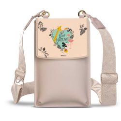 Minibag mit Gurtband Weiss