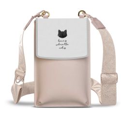 Minibag mit Gurtband Weiss