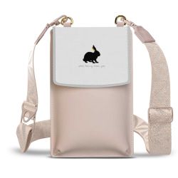 Minibag mit Gurtband Weiss