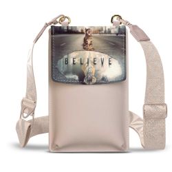 Minibag mit Gurtband Weiss