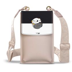 Minibag mit Gurtband Weiss