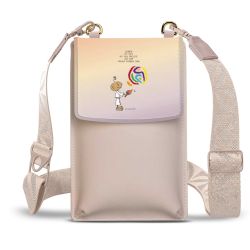 Minibag mit Gurtband Weiss