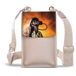 Minibag mit Gurtband Weiss