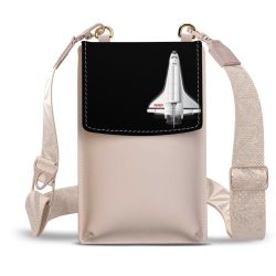 Minibag mit Gurtband Weiss